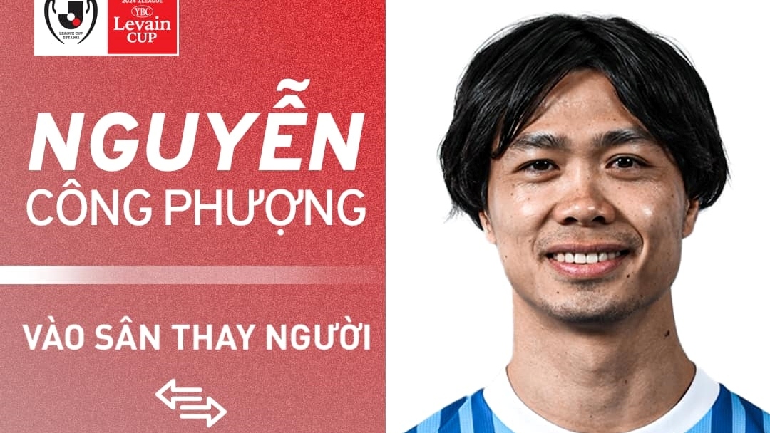 Công Phượng mờ nhạt trong ngày Yokohama FC thua đậm